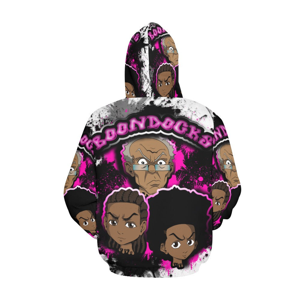 boon pinks hoodie All Over Print Hoodie for Women