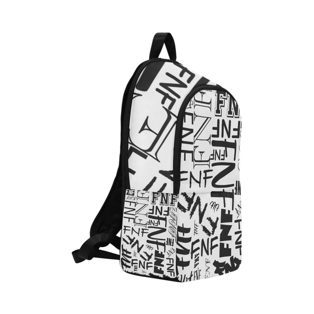 QUEEN_FNF black Fabric Backpack for Adult