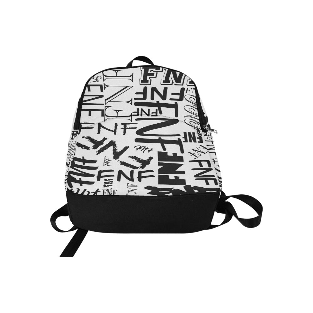 QUEEN_FNF black Fabric Backpack for Adult