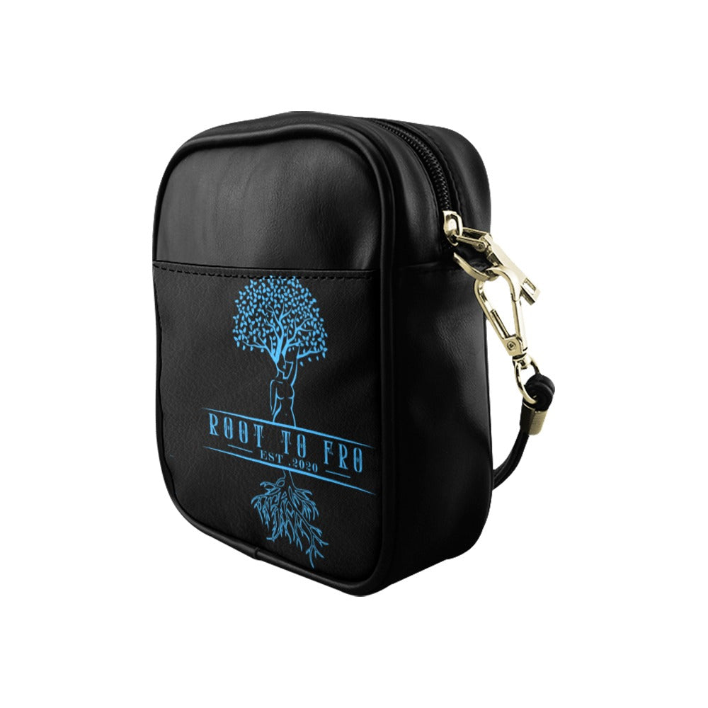 Root to Fro Sling Bag Black/Blue