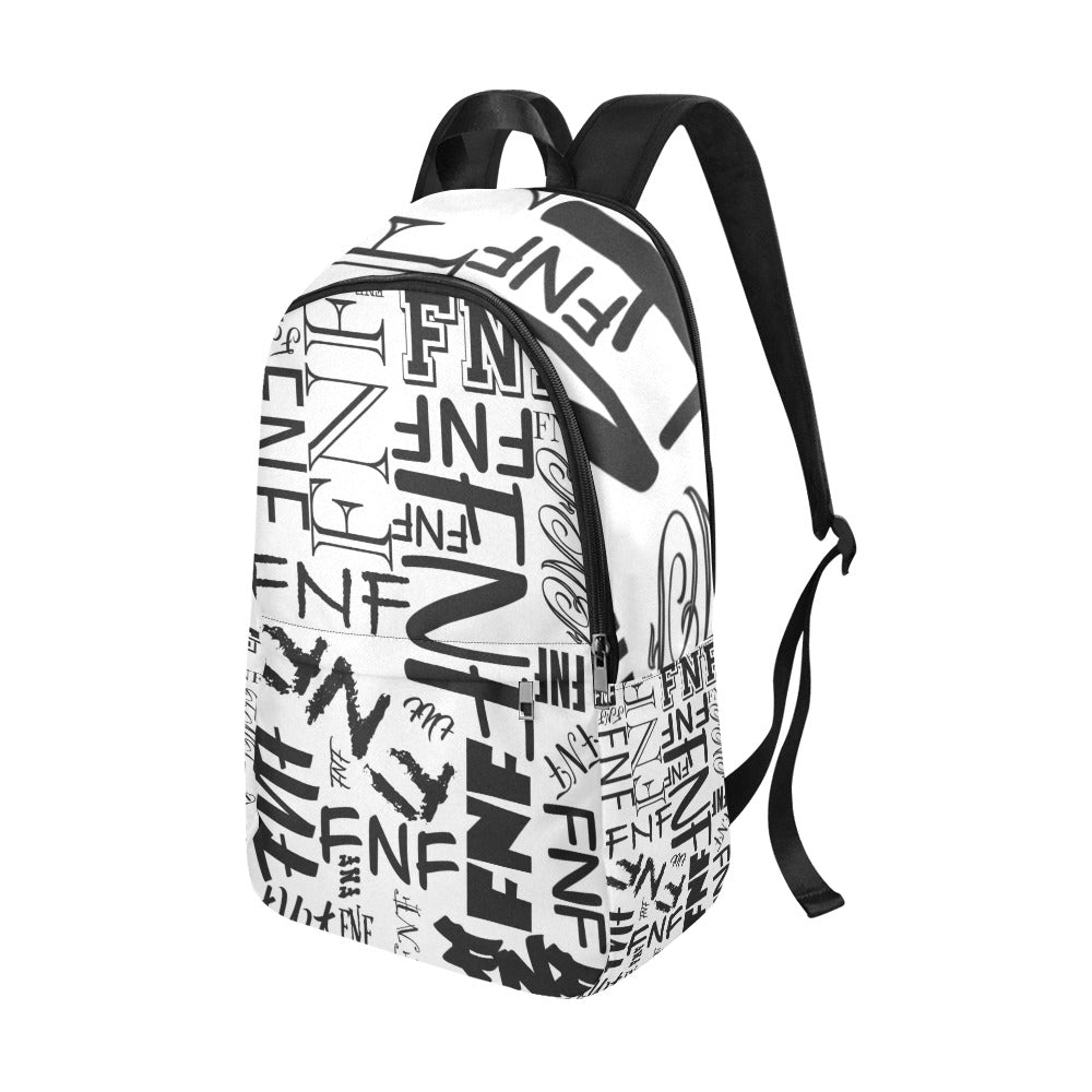 QUEEN_FNF black Fabric Backpack for Adult