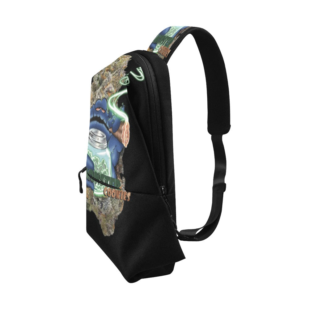 Monster_Cookies 1 side bag Chest Bag