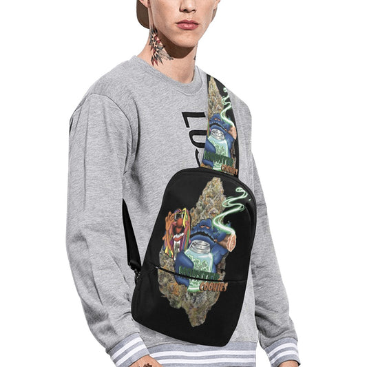Monster_Cookies 1 side bag Chest Bag