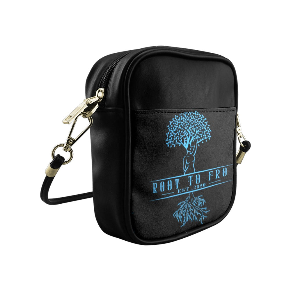 Root to Fro Sling Bag Black/Blue