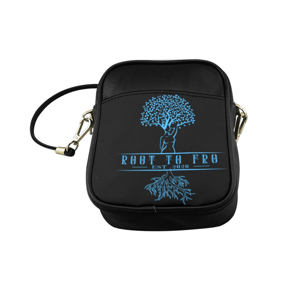 Root to Fro Sling Bag Black/Blue