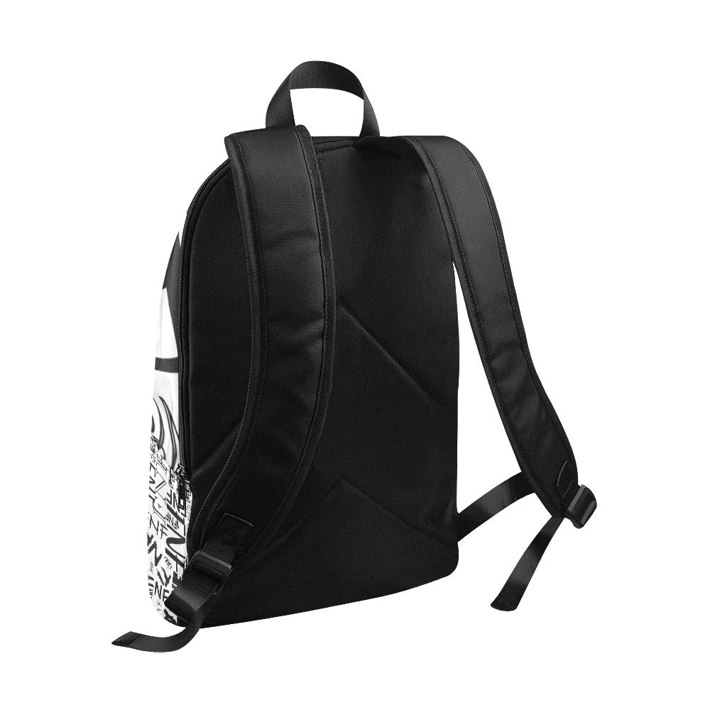 QUEEN_FNF black Fabric Backpack for Adult