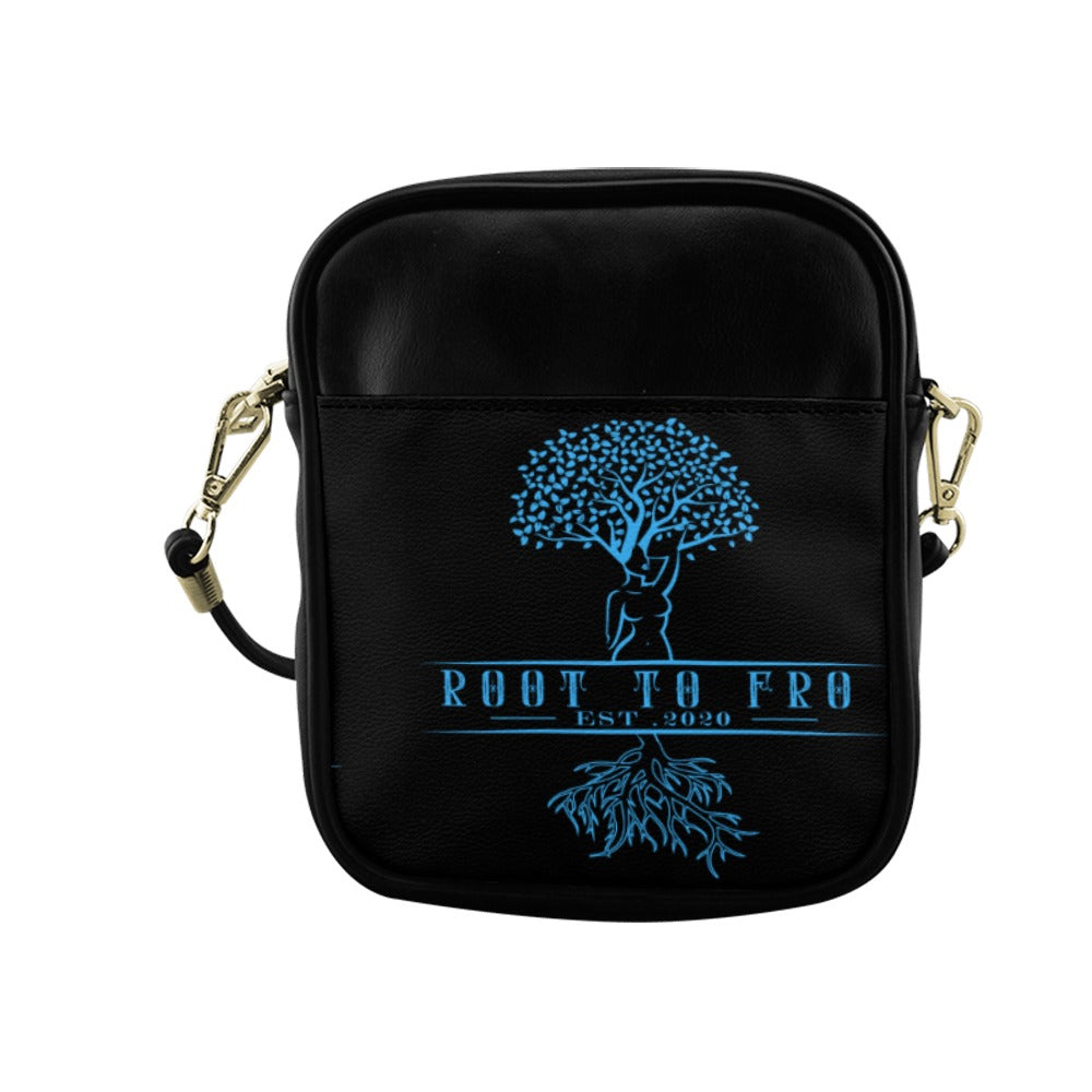 Root to Fro Sling Bag Black/Blue