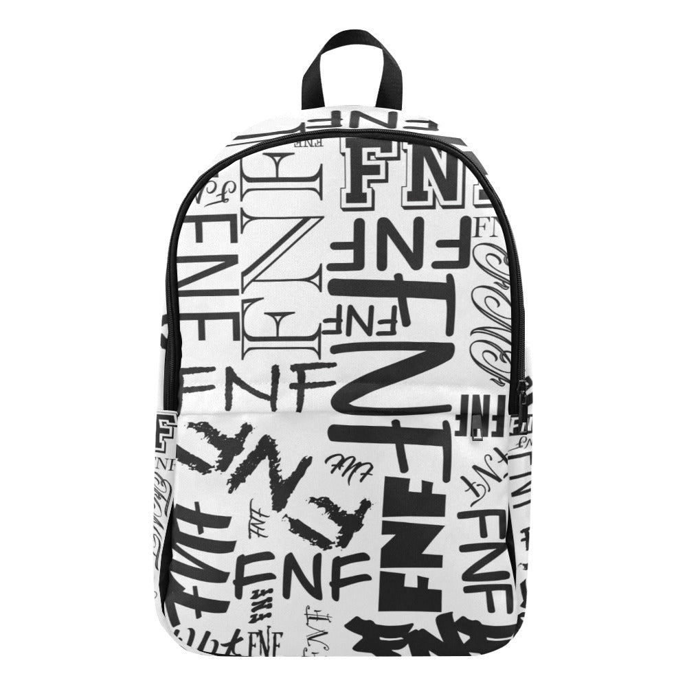 QUEEN_FNF black Fabric Backpack for Adult