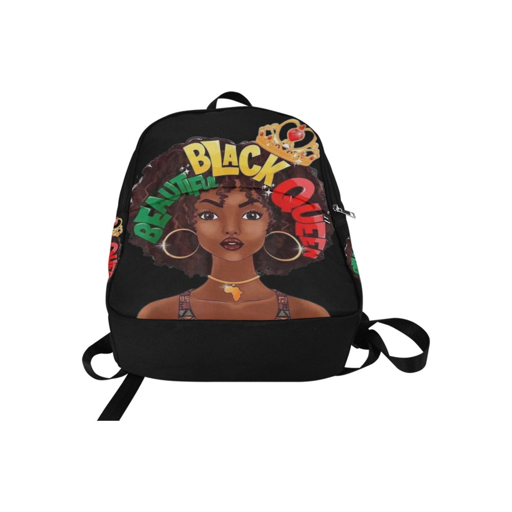 Beautiful Black Queen Backpack