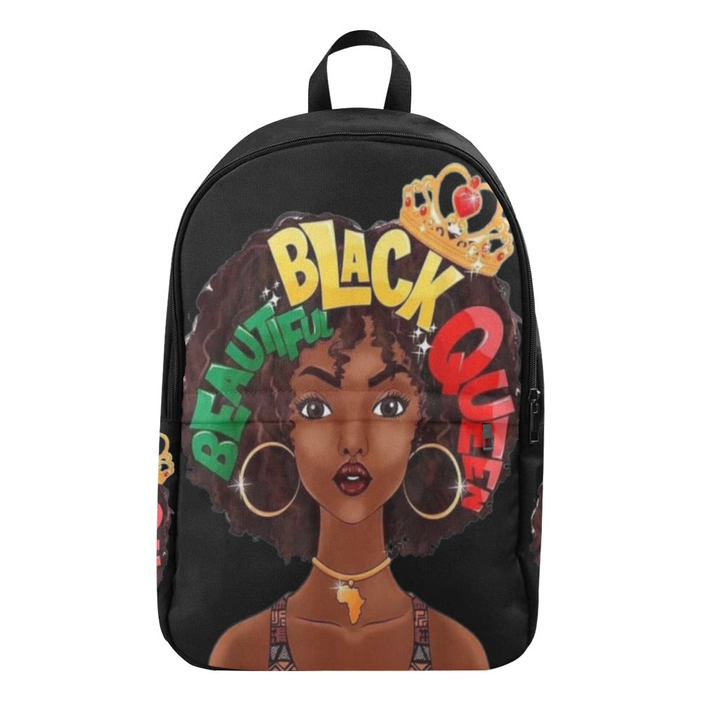 Beautiful Black Queen Backpack