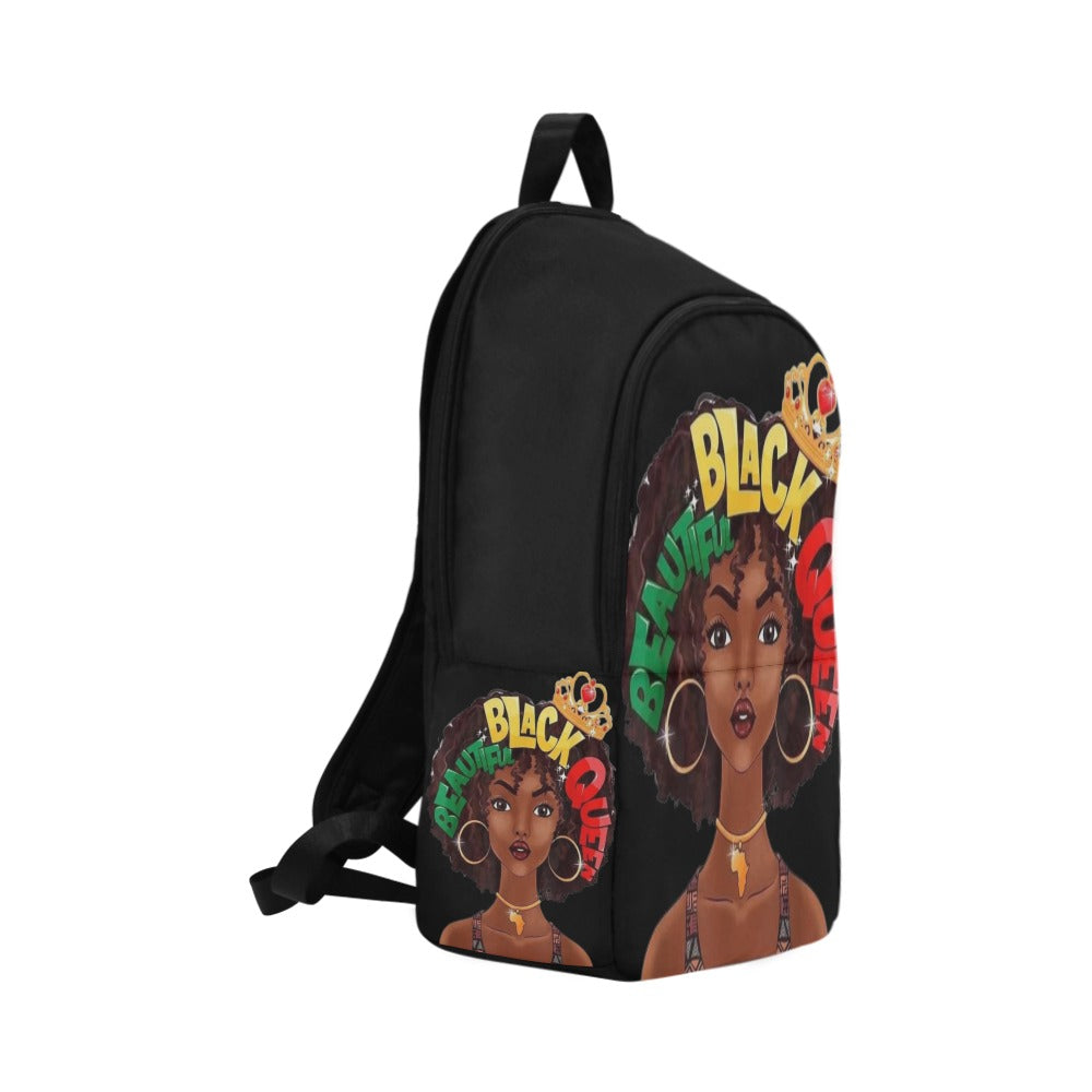 Beautiful Black Queen Backpack