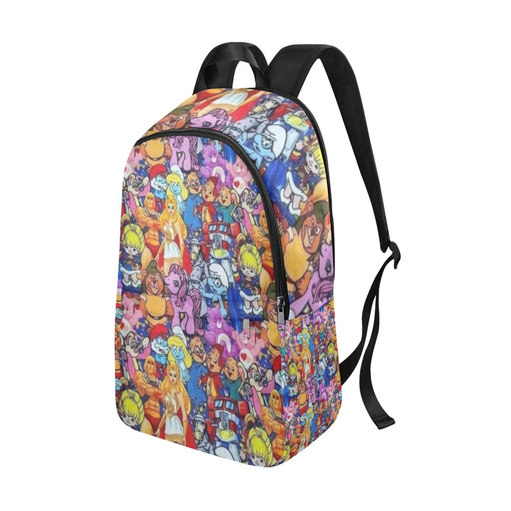80's BackPack Fabric Backpack for Adult (Model 1659)
